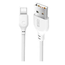 USB кабель XO NB103, Type-C, 1.0 м., Білий
