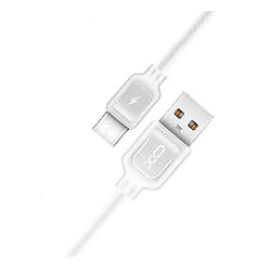USB кабель XO NB36, Type-C, 1.0 м., Білий