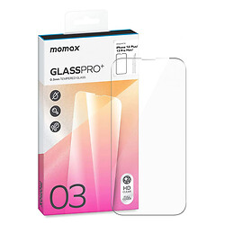 Захисне скло Apple iPhone 13 Pro Max, Momax Glass Pro+, 2.5D, Чорний