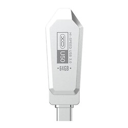 USB Flash XO U50, 64 Гб., Срібний