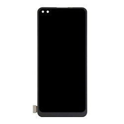 Дисплей (экран) OPPO A93 / Reno 4 5G / Reno 4 Lite, С сенсорным стеклом, Без рамки, OLED, Черный