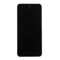 Дисплей (екран) Xiaomi Poco C40 / Redmi 10C, High quality, З рамкою, З сенсорним склом, Чорний