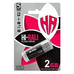 USB Flash Hi-Rali Corsair, 2 Гб., Черный