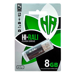 USB Flash Hi-Rali Corsair, 8 Гб., Чорний