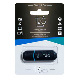 USB Flash T&G Jet 012, 16 Гб., Черный
