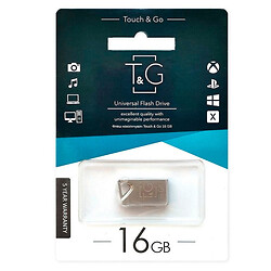 USB Flash T&G Metal 109, 16 Гб., Серебряный