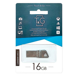 USB Flash T&G Metal 114, 16 Гб., Серебряный