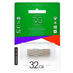 USB Flash T&G Metal 103, 32 Гб., Серебряный
