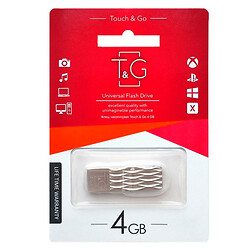 USB Flash T&G Metal 103, 4 Гб., Срібний