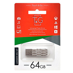 USB Flash T&G Metal 103, 64 Гб., Серебряный
