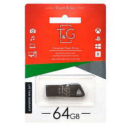 USB Flash T&G Metal 114, 64 Гб., Серебряный
