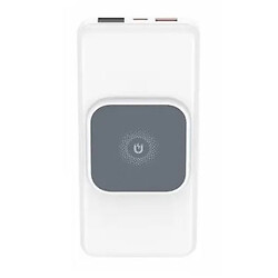 Портативна батарея (Power Bank) XO PR161, 10000 mAh, Білий