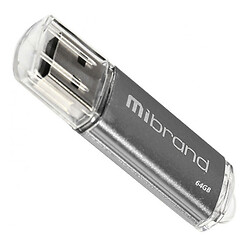 USB Flash MiBrand Cougar, 64 Гб., Серебряный