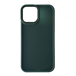Чохол (накладка) Apple iPhone 12 Pro Max, Matte Guard, Dark Green, Зелений