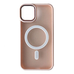 Чехол (накладка) Apple iPhone 13, Matte Guard, MagSafe, Pink Sand, Розовый