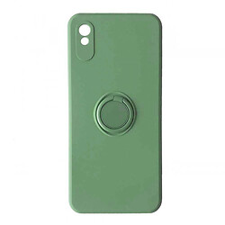 Чехол (накладка) Xiaomi Redmi 9a, Ring Color, Зеленый