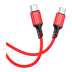 USB кабель Borofone BX83, Type-C, 1.0 м., Червоний