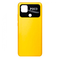 Задня кришка Xiaomi Poco C40, High quality, Жовтий
