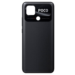 Задня кришка Xiaomi Poco C40, High quality, Чорний