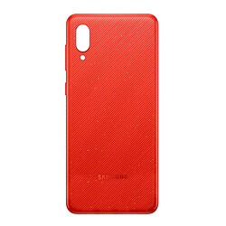 Задняя крышка Samsung A022 Galaxy A02, High quality, Красный