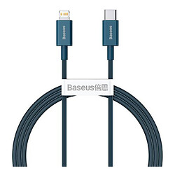 USB кабель Baseus CATLYS-A03 Apple iPhone SE 2022 / iPhone 14 Pro Max / iPhone 14 Plus / iPhone 14 Pro / iPhone 14 / iPhone 13 Pro / iPhone 13 Mini / iPhone 13 / iPhone 13 Pro Max / iPhone 12 Mini / iPhone 12 Pro Max, Lightning, 1.0 м., Синій