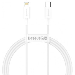 USB кабель Baseus CATLYS-B02 Apple iPhone SE 2022 / iPhone 14 Pro Max / iPhone 14 Plus / iPhone 14 Pro / iPhone 14 / iPhone 13 Pro / iPhone 13 Mini / iPhone 13 / iPhone 13 Pro Max / iPhone 12 Mini / iPhone 12 Pro Max, Lightning, 1.5 м., Белый