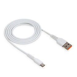 USB кабель WALKER C315, Type-C, 1.0 м., Белый