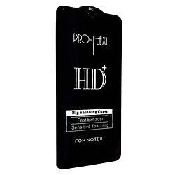 Защитное стекло Xiaomi Redmi Note 8t, Pro-Flexi HD, 2.5D, Черный