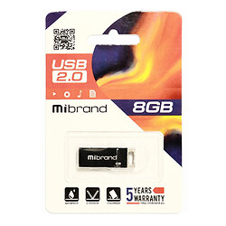 USB Flash MiBrand Chameleon, 8 Гб., Чорний