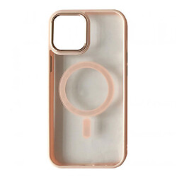 Чехол (накладка) Apple iPhone 13, Cristal Case Guard, MagSafe, Pink Sand, Розовый