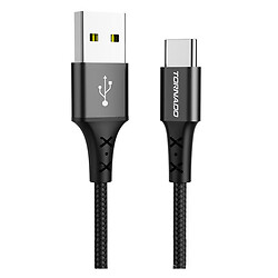 USB кабель TORNADO TX16, Type-C, 1.0 м., Чорний