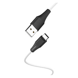 USB кабель TORNADO TX6, Type-C, 1.0 м., Белый