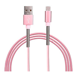 USB кабель Mizoo X300, MicroUSB, 1.0 м., Розовый