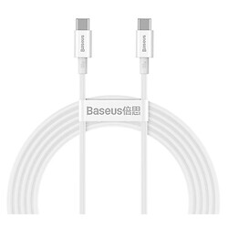 USB кабель Baseus CATYS-C02, Type-C, 2.0 м., Белый