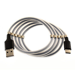 USB кабель SuperCalla, Type-C, 1.0 м., Сірий