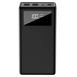 Портативна батарея (Power Bank) XO PR124, 40000 mAh, Чорний