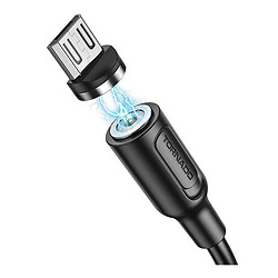 USB кабель TORNADO TX14, MicroUSB, 1.0 м., Чорний