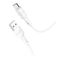 USB кабель TORNADO TX2, MicroUSB, 1.0 м., Білий
