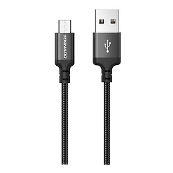 USB кабель TORNADO TX4, MicroUSB, 1.0 м., Черный