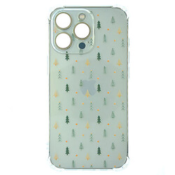 Чохол (накладка) Apple iPhone 12 / iPhone 12 Pro, Wave Christmas Holiday, Christmas Trees