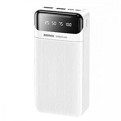 Портативна батарея (Power Bank) Remax RPP-103 Lesu, 30000 mAh, Білий