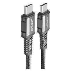 USB кабель Acefast C1-03, Type-C, 1.2 м., Чорний