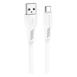 USB кабель Borofone BX85, Type-C, 1.0 м., Білий