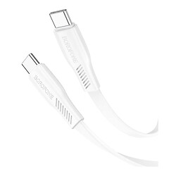 USB кабель Borofone BX85, Type-C, 1.0 м., Білий
