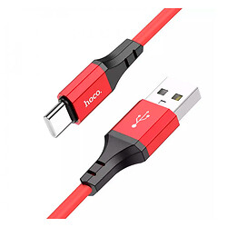 USB кабель Hoco X86, Type-C, 1.0 м., Красный