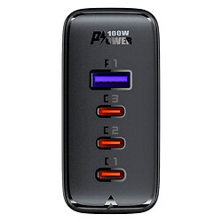СЗУ Acefast A37, С кабелем, Type-C, 2.0 м., 5.0 A, Черный - № 3