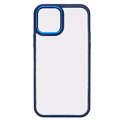 Чохол (накладка) Apple iPhone 14, Aluminum Camera Frame, Темно синій, Синій