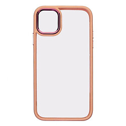 Чехол (накладка) Apple iPhone 14, Aluminum Camera Frame, Розовый