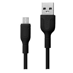 USB кабель Walker C350, MicroUSB, 1.0 м., Чорний
