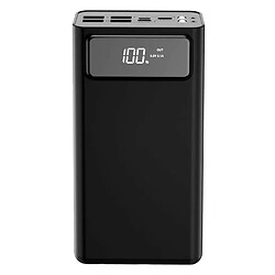 Портативна батарея (Power Bank) XO PR123, 30000 mAh, Чорний